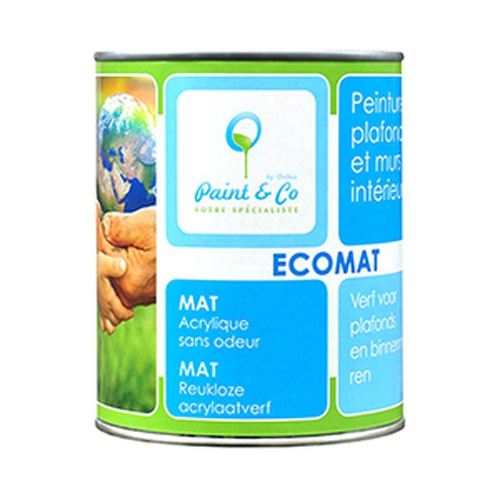 Ekologiczna farba do wnętrz ECOMAT